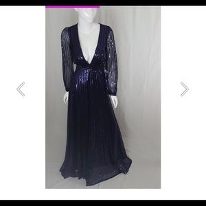 Sequins evening gown